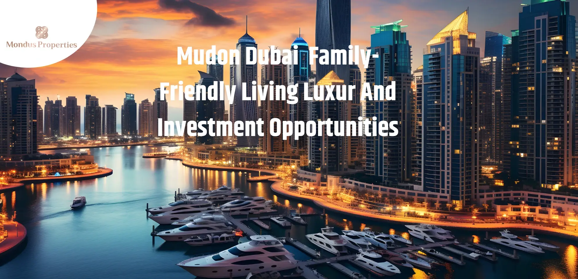 Mudon Dubai Family-Friendly Living Luxury And Investment Opportunities